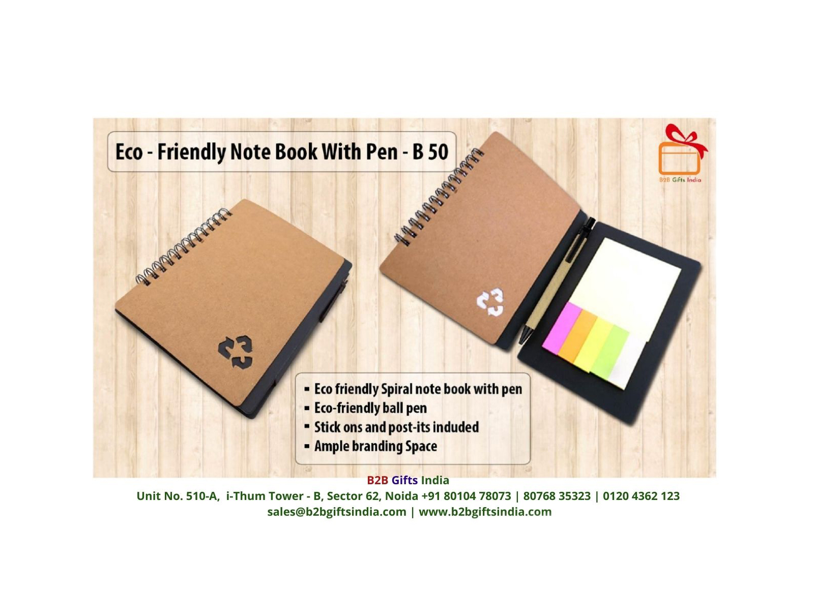 Eco Friendly notebook